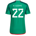 Jersey Selección Mexicana Home adidas 2022 Lozano