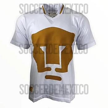 Jersey Pumas Retro 80s Blanca