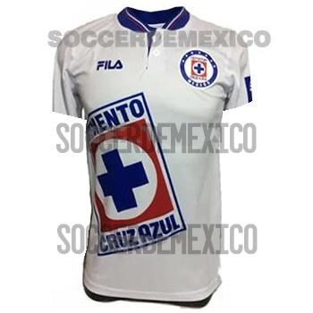 Jersey Fila 1997 Away Jersey Cruz Azul Retro Fila 1997 Away [vin24] - $78.00 : Tienda Futbol de Mexico, Futbol Soccer Shirts and Futbol Kits available from Soccerdemexico.com.