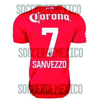 Jersey Toluca Home Under Armour 2022/23 Sanvezzo