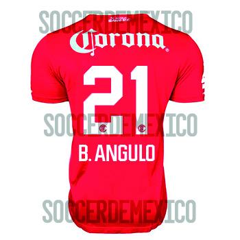 Jersey Toluca Home Under Armour 2022/23 Angulo