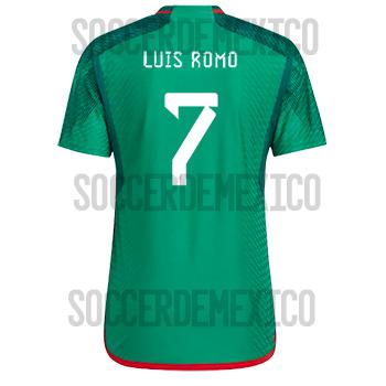 Jersey Selección Mexicana Local adidas 2022 Romo