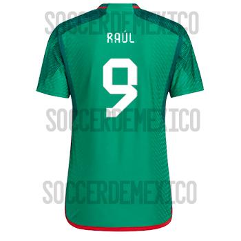 Jersey Selección Mexicana Local adidas 2022 Raul
