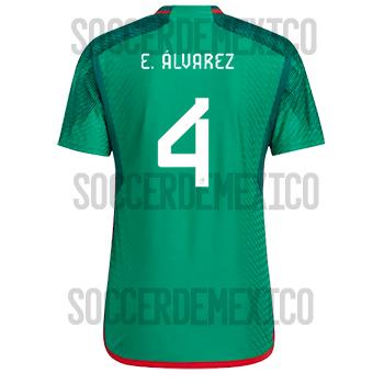 Jersey Selección Mexicana Home adidas 2022 Alvarez