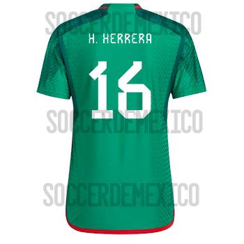 Jersey Selección Mexicana Local adidas 2022 Herrera