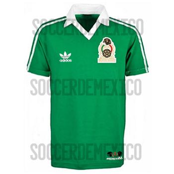 Mexico Vintage Soccer Jerseys Home Kit 1986