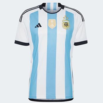 Jersey Argentina Home adidas champion of the world 2022