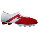 Zapato Soccer MANRIQUEZ MID Blanco/Rojo